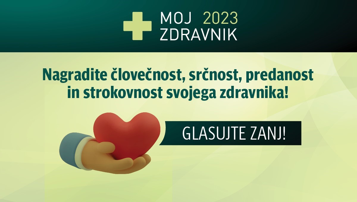 Kdo bo Moj zdravnik 2023? Glasujte zanj!